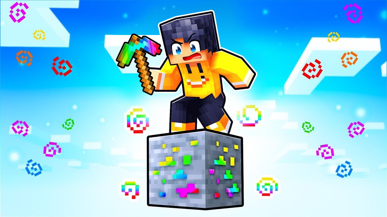 999 TAGE GEFANGEN auf einem SILVESTER ONE BLOCK in Minecraft!