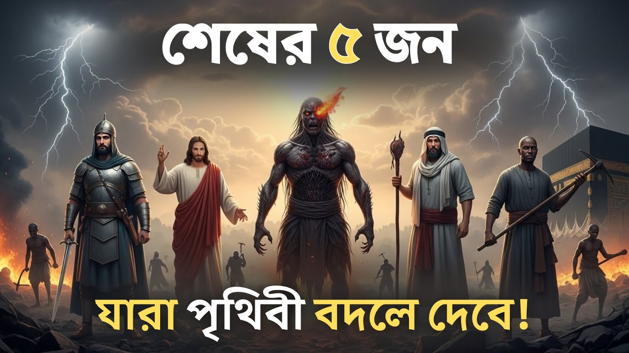 শেষের ৫ জনের আগমনে পৃথিবীতে যা ঘটবে। যখন সূর্য পশ্চিম দিক থেকে উঠবে।যারা আসবে পৃথিবী বদলে দিতে।