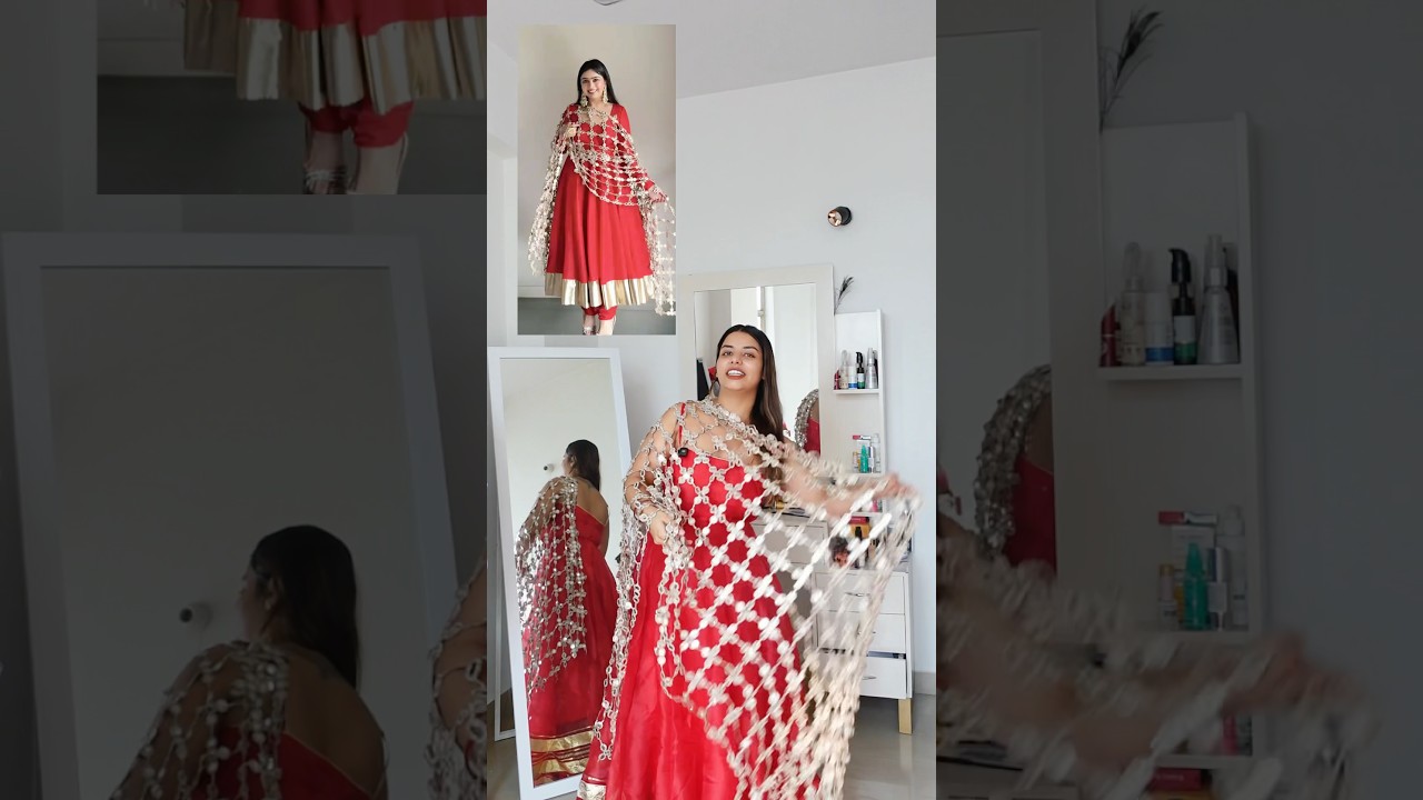 Finally Mera Karva Chauth ka Suit #explore #grwm #trending #love #wedding #karvachauth