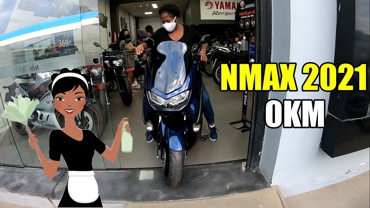 EMPREGADA DOMESTICA VENCEU !!!!! NMAX 2021 0KM