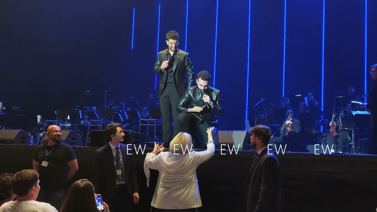 My video: 'Delilah', Il Volo, Krakow, 27 May 2023.