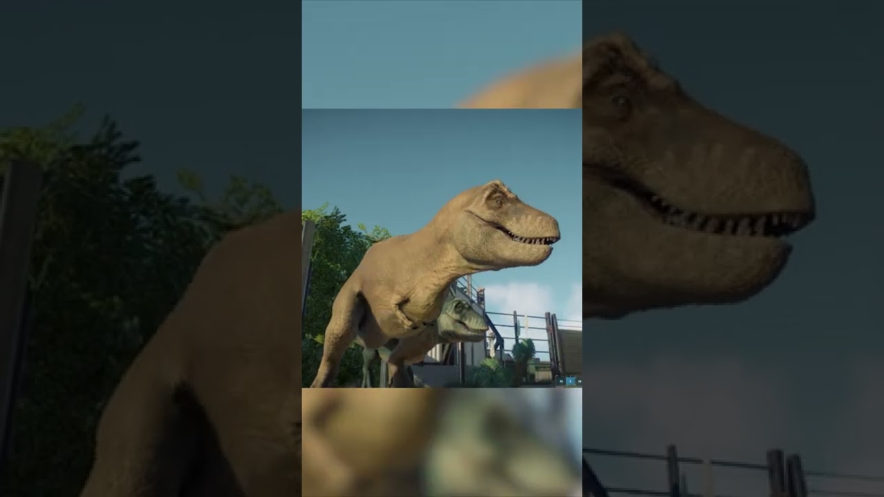 PREHISTORIC PLANET T REX RELEASE ANIMATION | Jurassic World Evolution 2