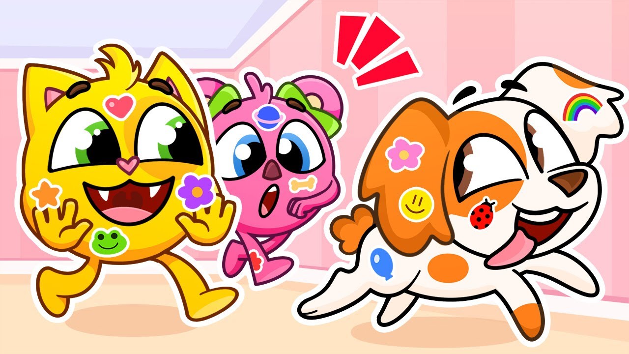 Cool Stickers Song | Stickers Everywhere |