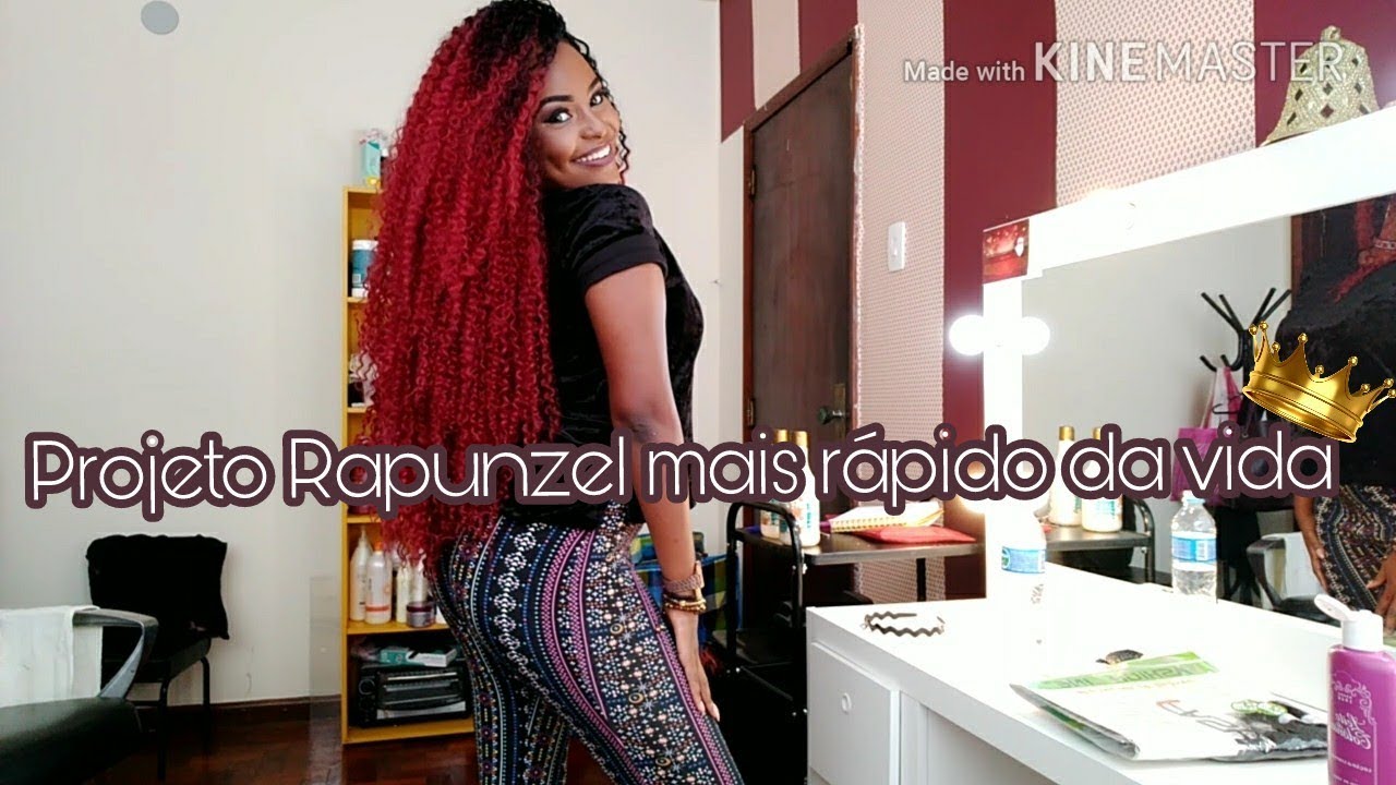 PROJETO RAPUNZEL MAIS RÁPIDO DA VIDA 🎬💥