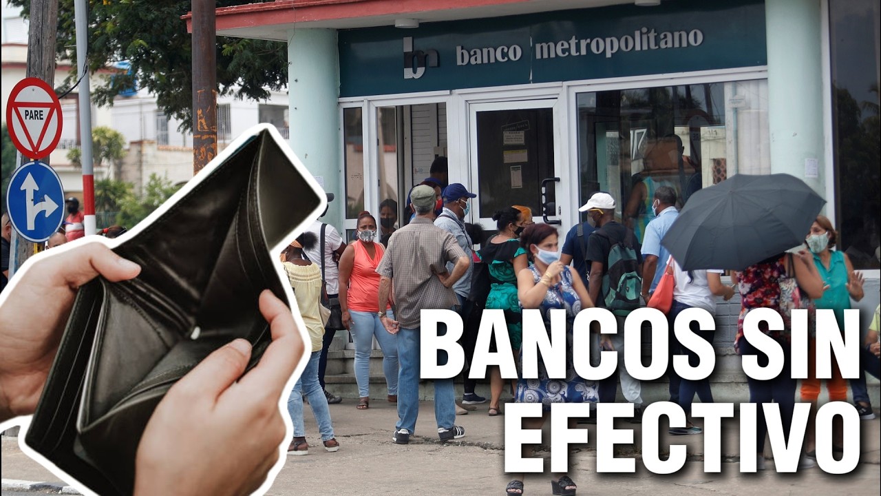 CASI SIN EFECTIVO: Así es la odisea de los cubanos para extraer dinero de los bancos