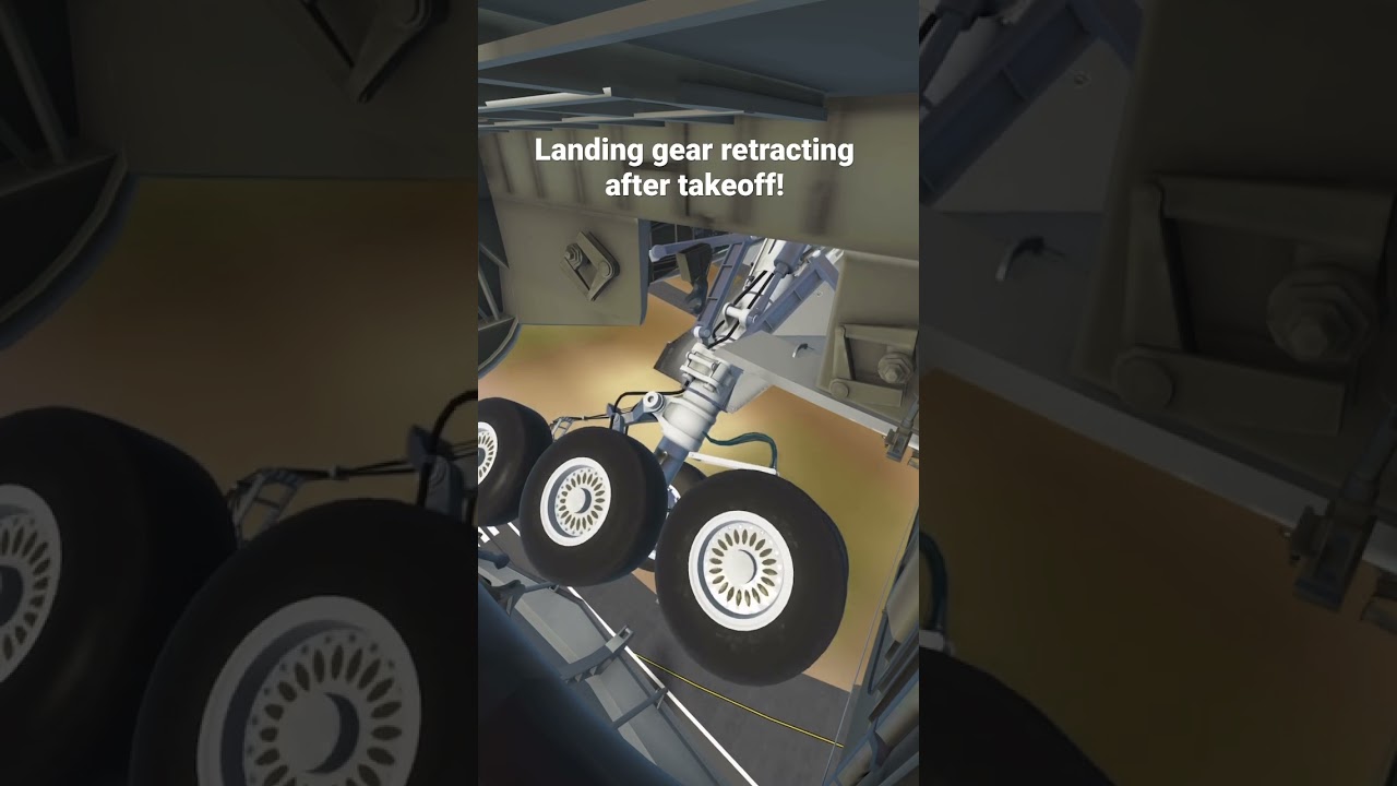 Landing Gear Retraction!