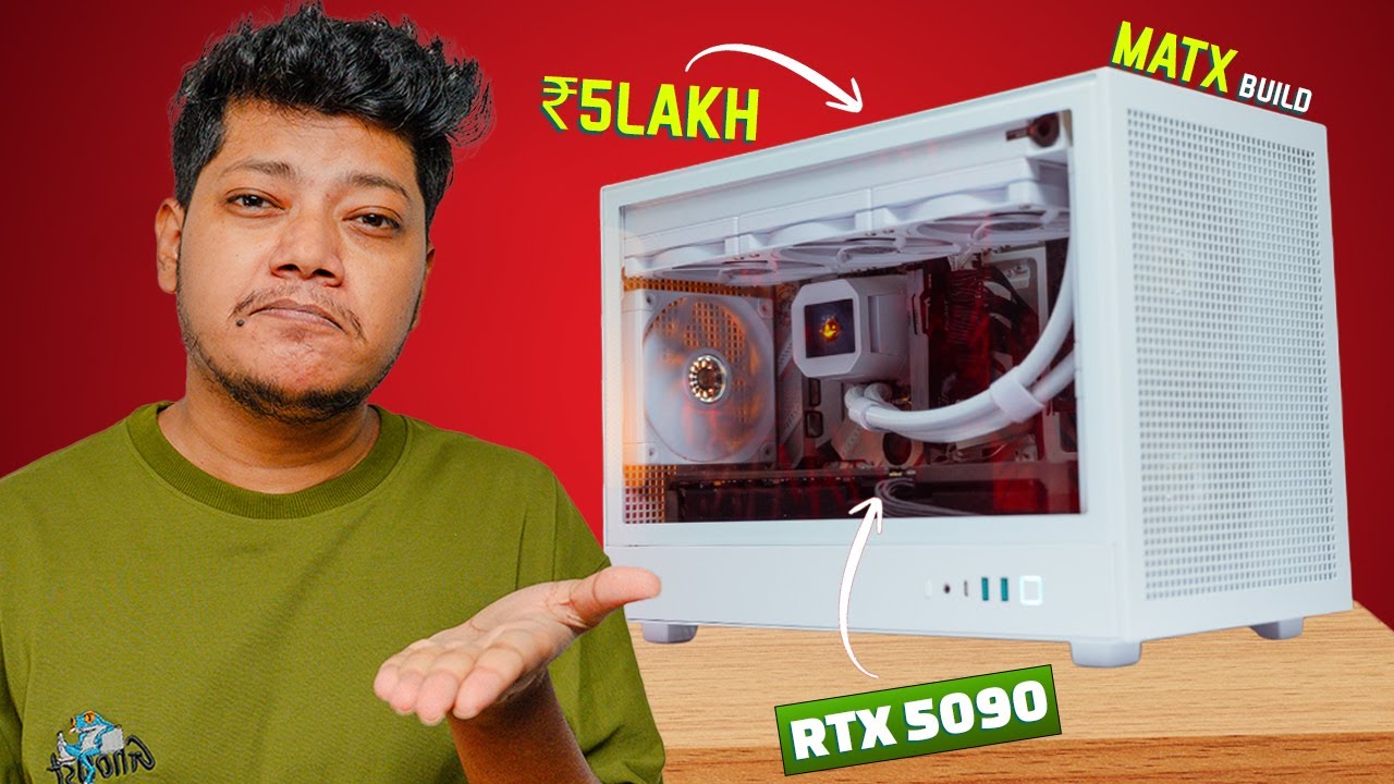 5 Lakh ka Gaming PC 😱Ft. Deepcool CH260 RTX 5090 Build