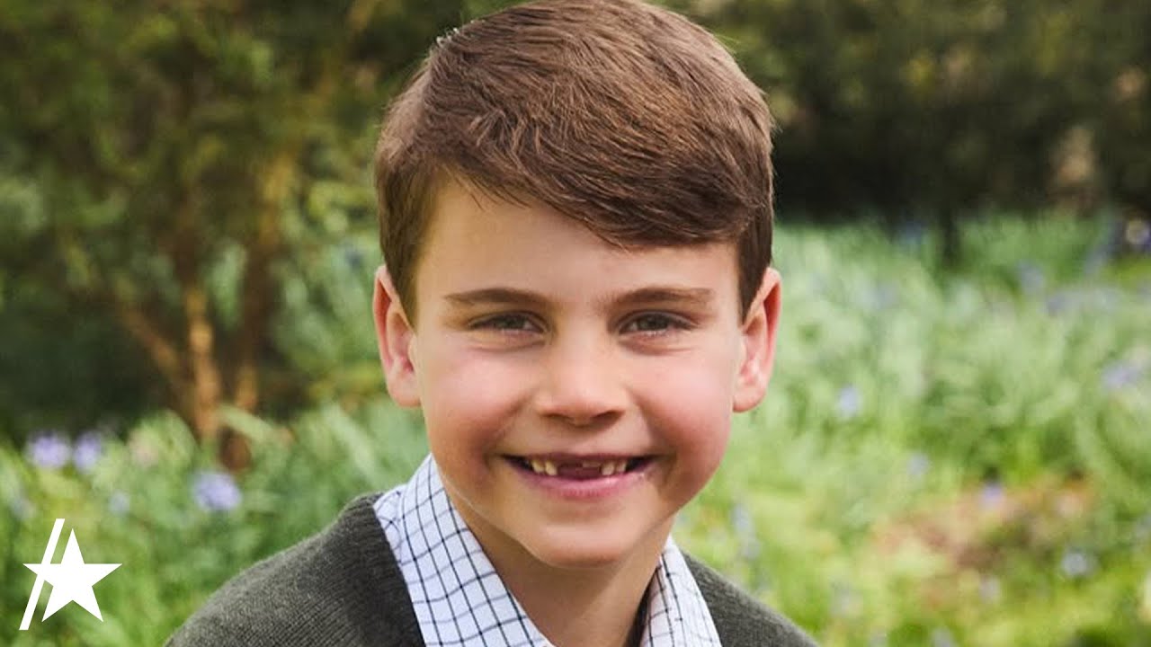 How Kate Middleton Broke Tradition w/ Prince Louis' TOOTHLESS Birthday Pic