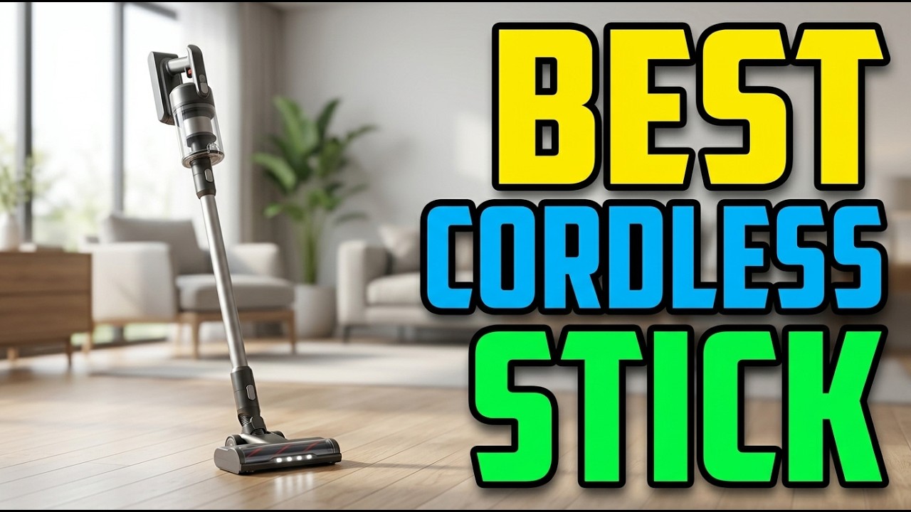 TOP 5 Best Cordless Stick Vacuums 2026