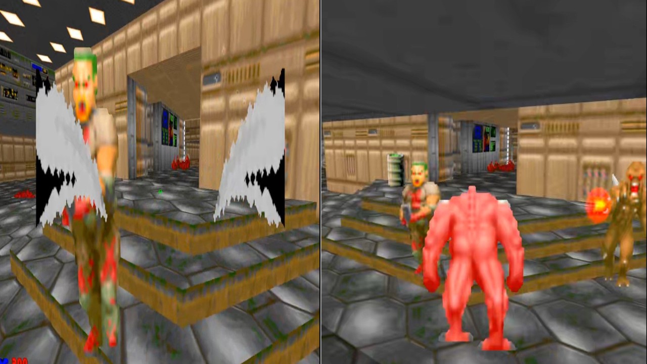 DOOM MOD MIXER PINK DEMON PINKY EMPATHY v1 5 1,Back to Saturn X E2 Fountain Tower of Sparks