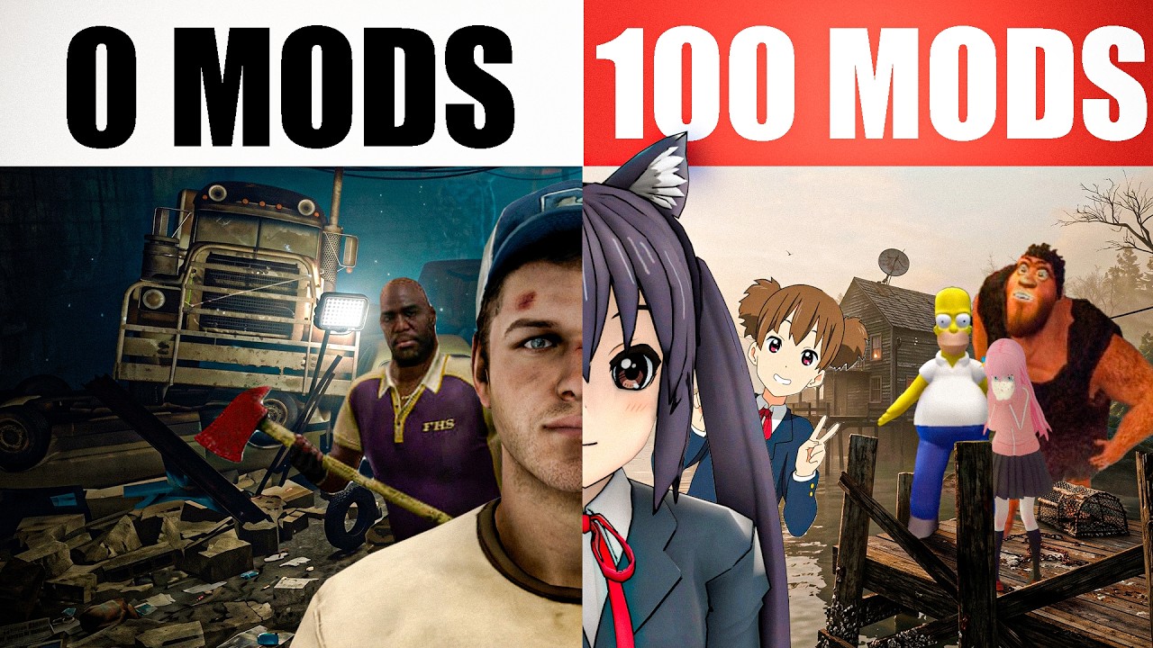 Arruiné Left 4 Dead 2 con 100 mods (Experto Realista)