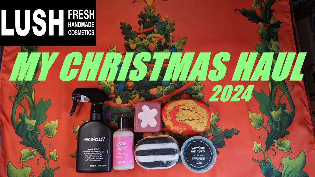 МОЙ РОЖДЕСТВЕНСКИЙ ТОВАР LUSH 2024🎄❄️🎄🎅