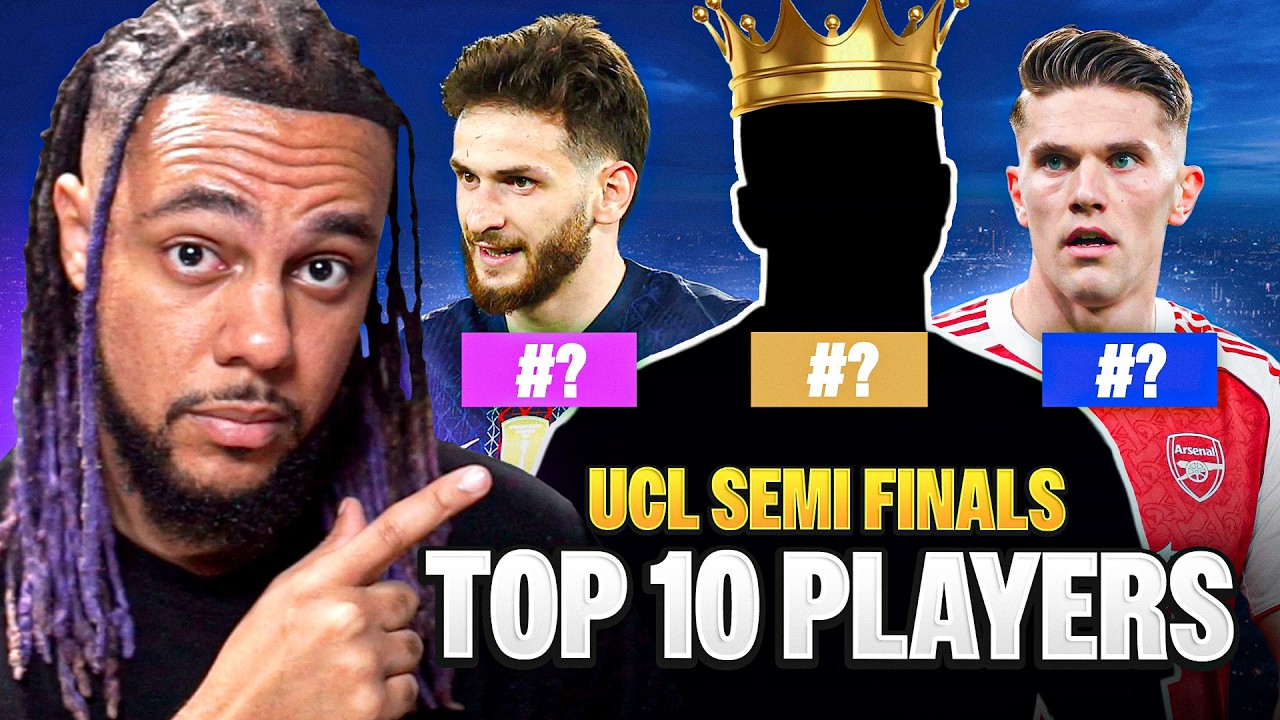 ТОП-10 игроков полуфинала Лиги чемпионов 🥇