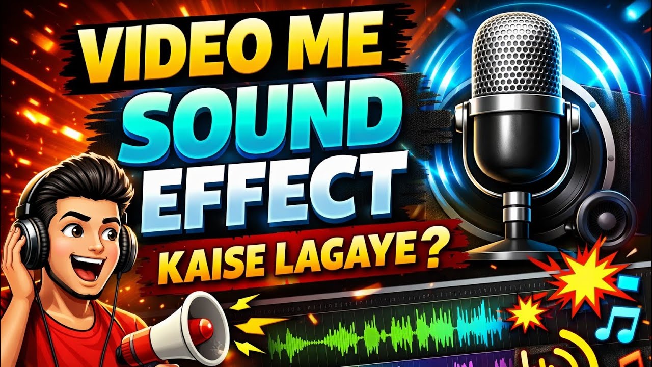 Video Me Sound Effect Kaise Lagaye ||  Sound Effect Download || Mobile Se Easily 2026 