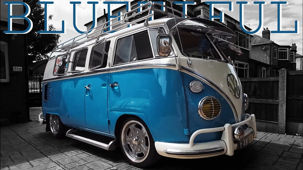 1965 Volkswagen Splitscreen Van Show Winning VW Splitty - Walkaround & Drive - Bluetiful :)