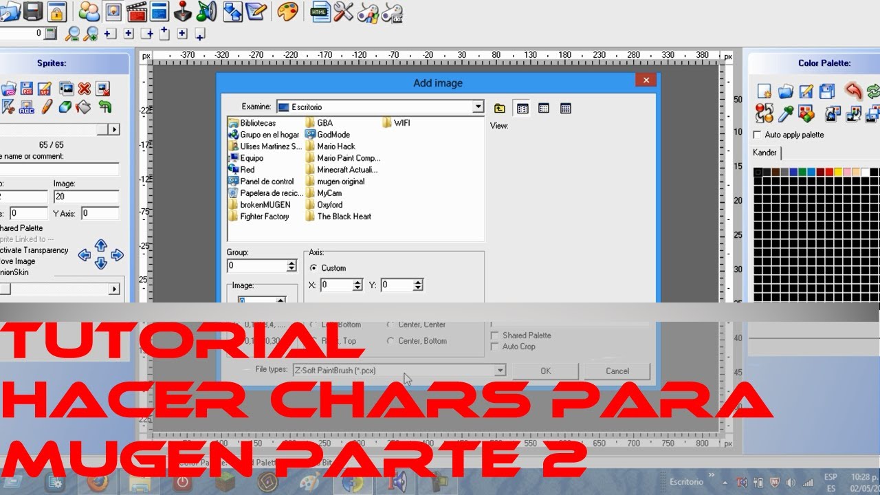 Fighter Factory - Crear un char para MUGEN - Parte 2/3