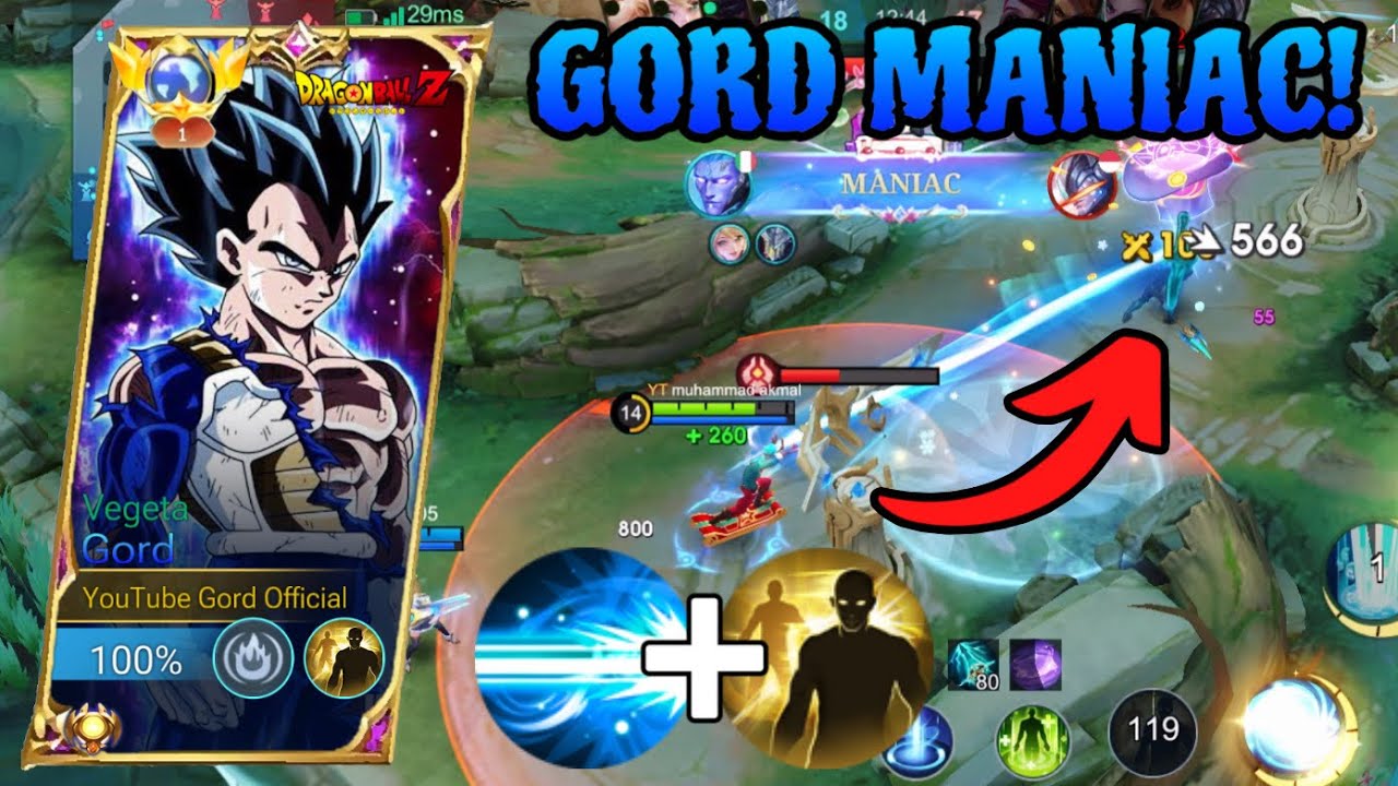 GORD 19 KILL + MANIAC!! GORD GAMEPLAY TOP GLOBAL + NEW BUILD 2025 - MOBILE LEGENDS