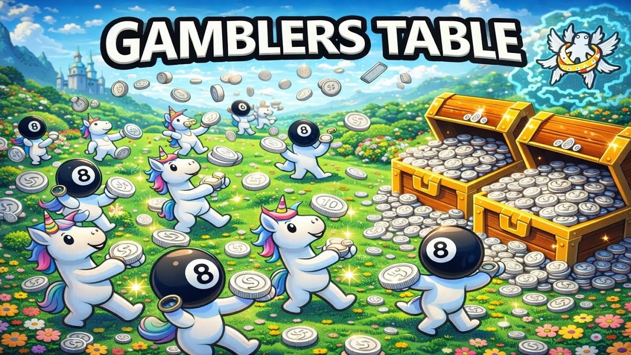 GAMBLERS TABLE #2 - MAS habilidades = MAS dinero