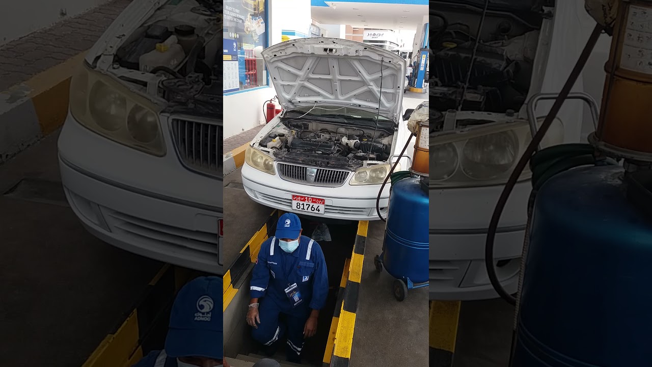 Car mobil oil Change UAE for ADNOC