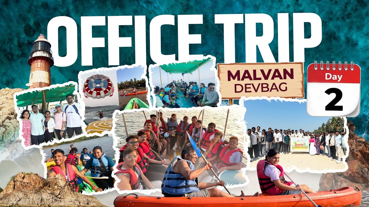 Kokan Malvan Office Trip 🌊| Day 2 | Banana Ride, Scuba Diving & Full Too Dhamaal