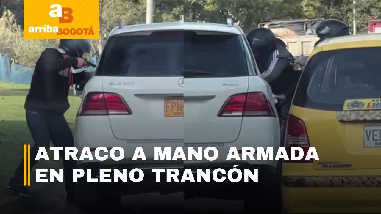 Impresionante asalto a mano armada en la avenida Boyacá con calle 116 | CityTv