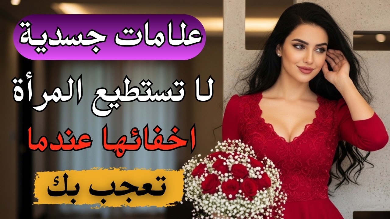 8 علامات جسدية لا تستطيع المرأة إخفاءها عندما تعجب برجل 🔥