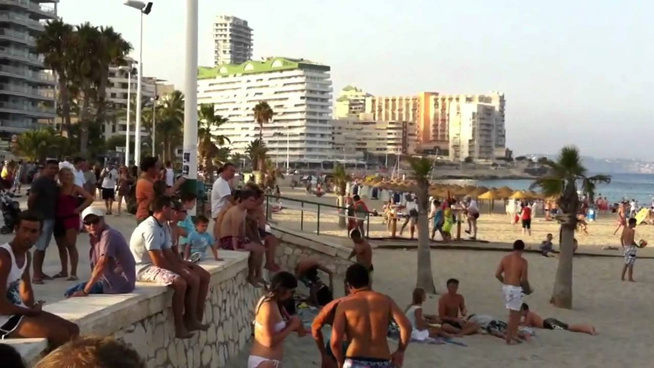 Fiesta Calpe - Playa de la Fossa - Agosto 2012
