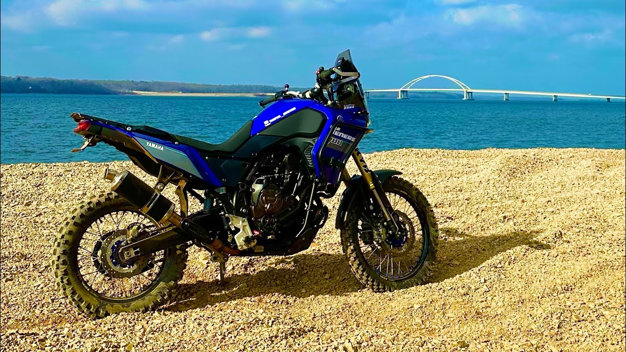 Turkey Bay OHV park on a Tenere 700. Hill climbing and single track! 