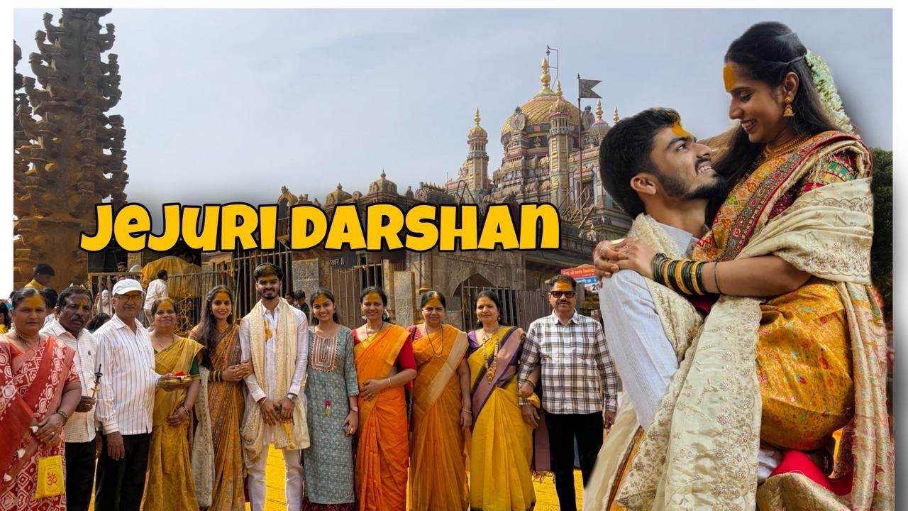 AND WE WENT TO JEJURI | JEJURI DARSHAN | JAGRAN GONDHAL & SATYANARAYAN POOJA | VLOG 52