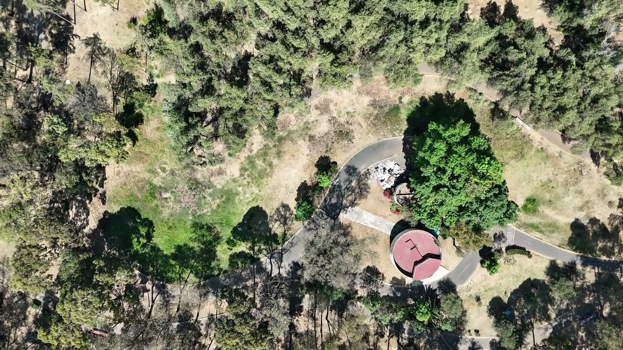 Parque tezozomoc sky view DJI FLIP
