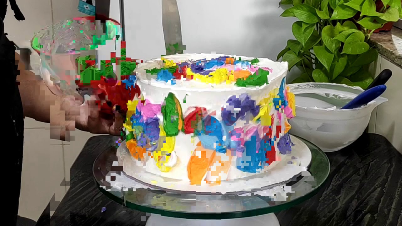 Wave Cake Colorido