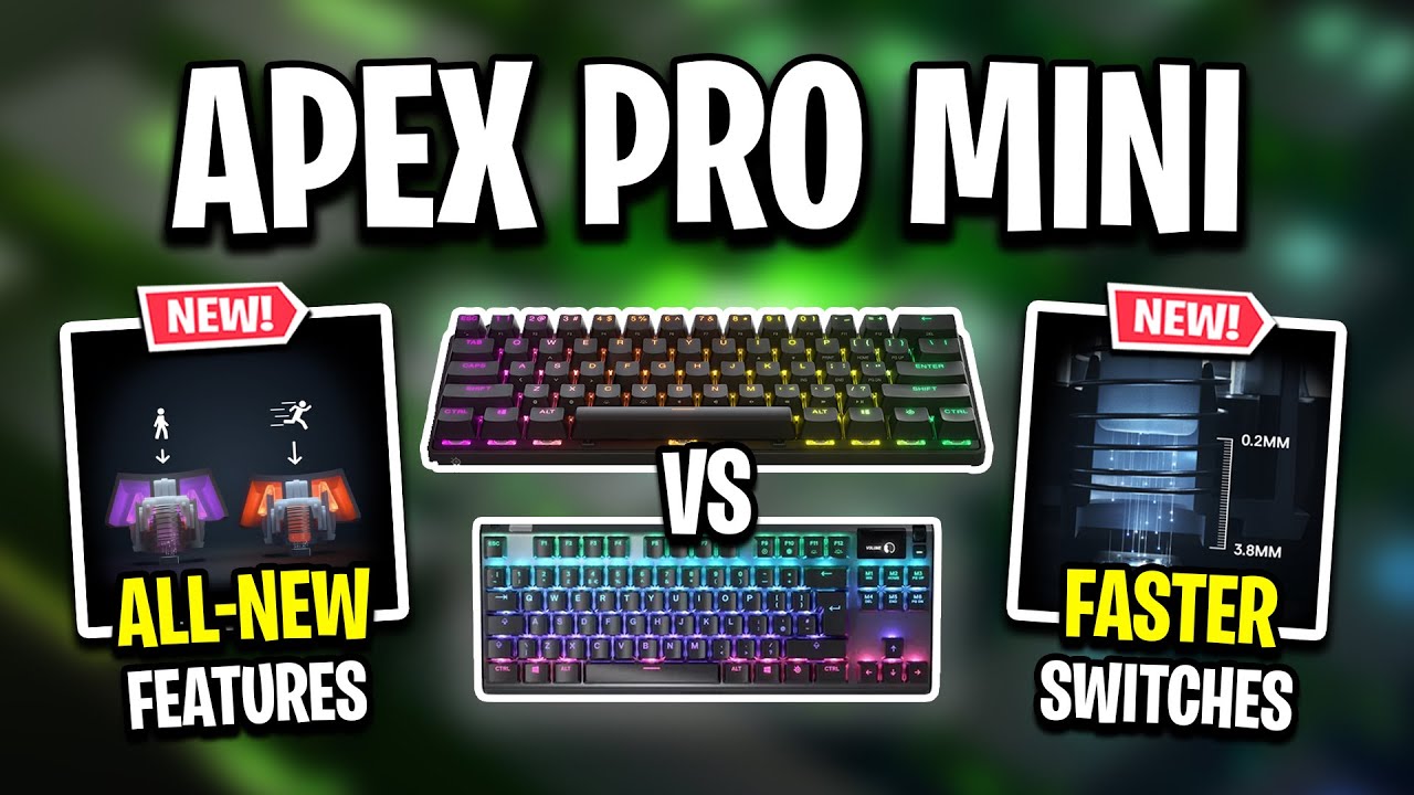 Is The NEW Apex Pro Mini Worth It? (Apex Pro Mini Vs Apex Pro TKL)