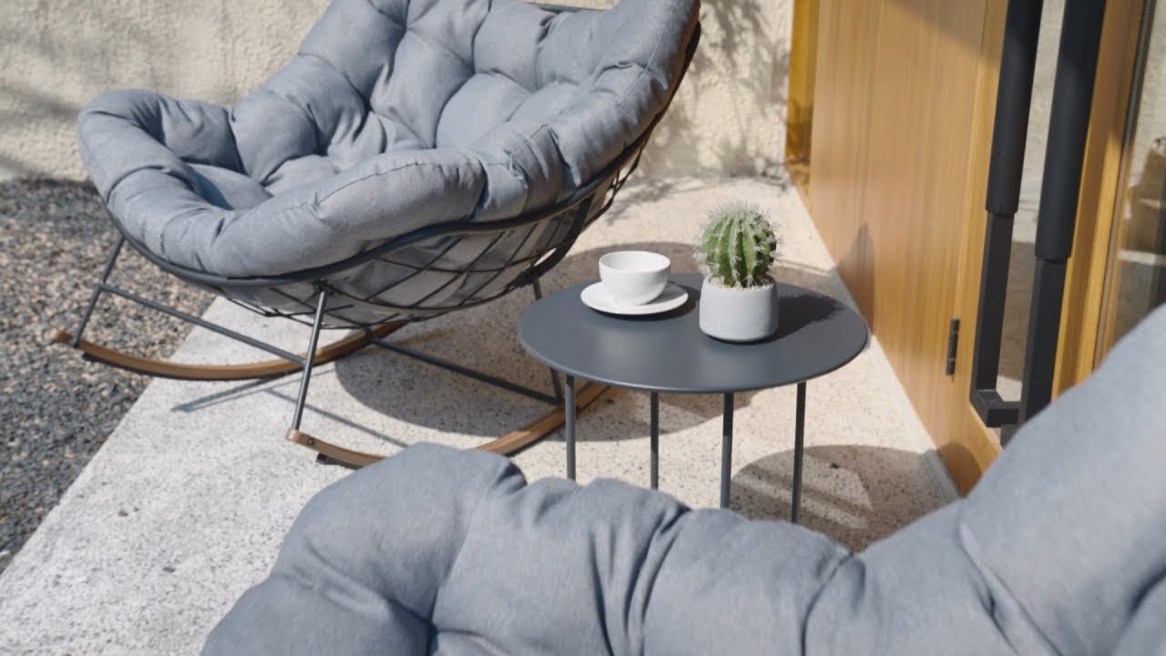 Who doesn&rsquo;t love a rocking egg chair?