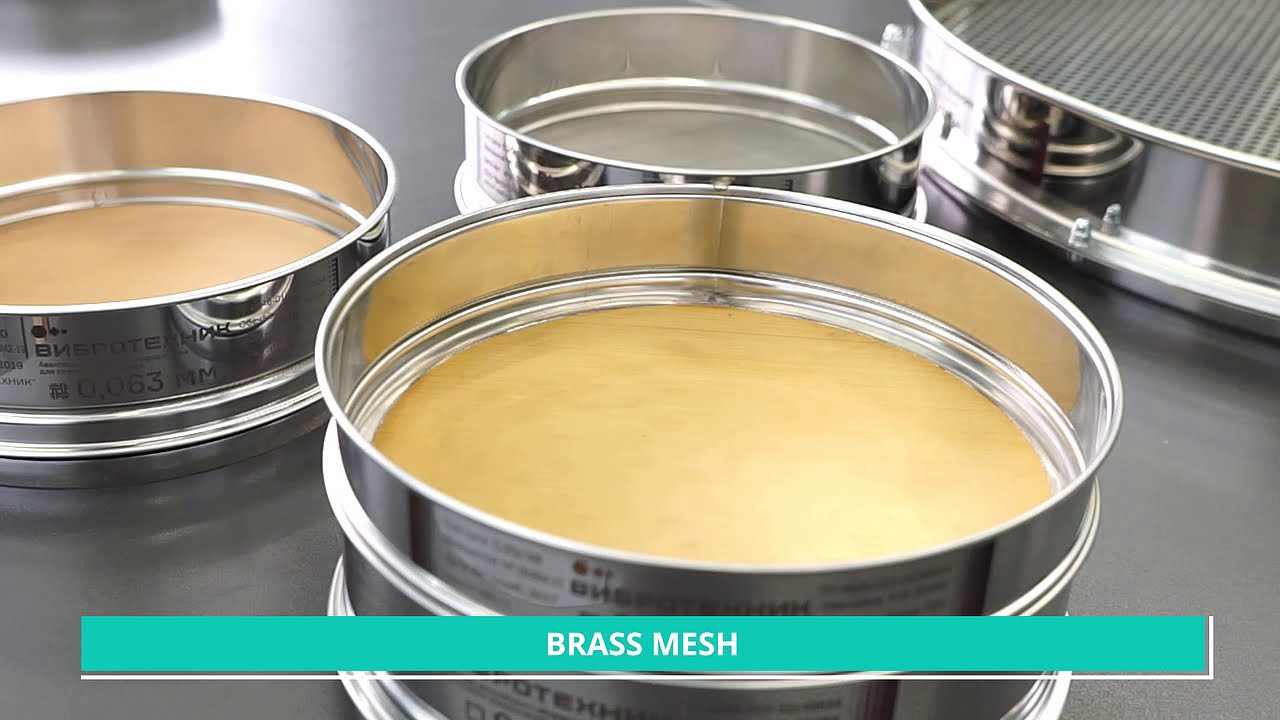 Laboratory Test Sieves (VIBROTECHNIK)