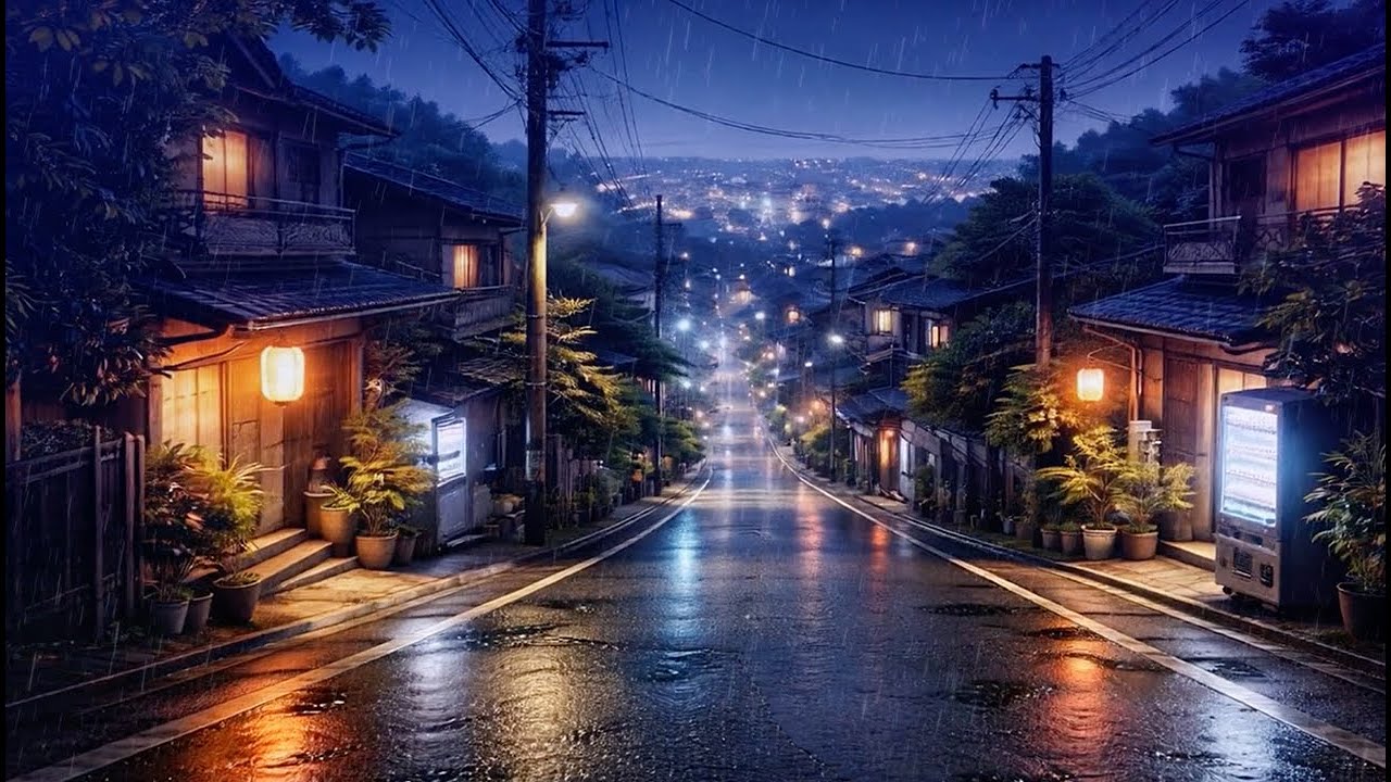 After the Rain - 90 minutes of Lo-Fi & Night Streets
