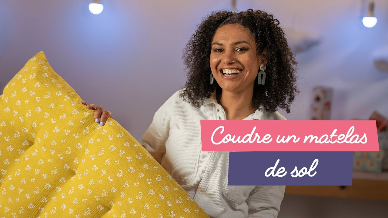 Tuto : coudre un matelas de sol avec Mélanie F.