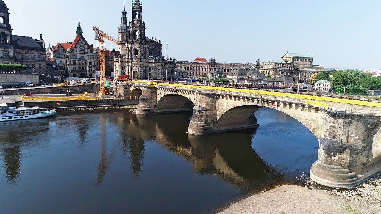 800 Jahre alte Brückenteile tauchen wieder auf