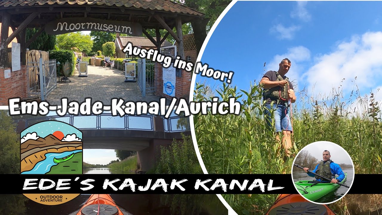 Kajak-Tour-Ems-Jade-Kanal Paddeln in Niedersachsen/Ostfriesland