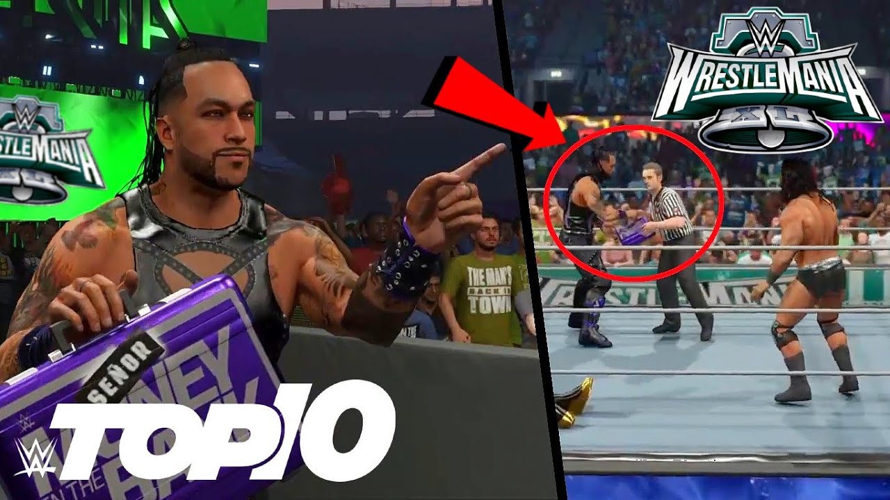 WWE TOP 10 WrestleMania 40 Predictions in WWE 2K23