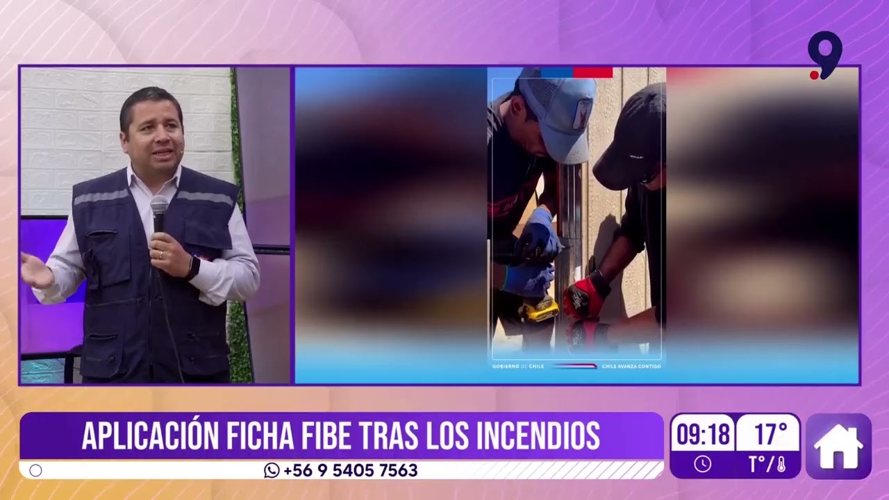 Más 3.700 hogares han sido catastrados con la Ficha FIBE en Ñuble y Biobío tras incendios forestales