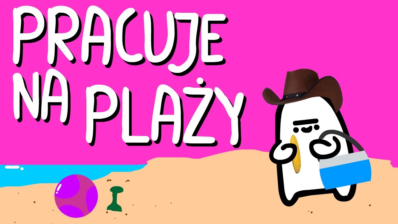 PRACUJE NA PLAŻY