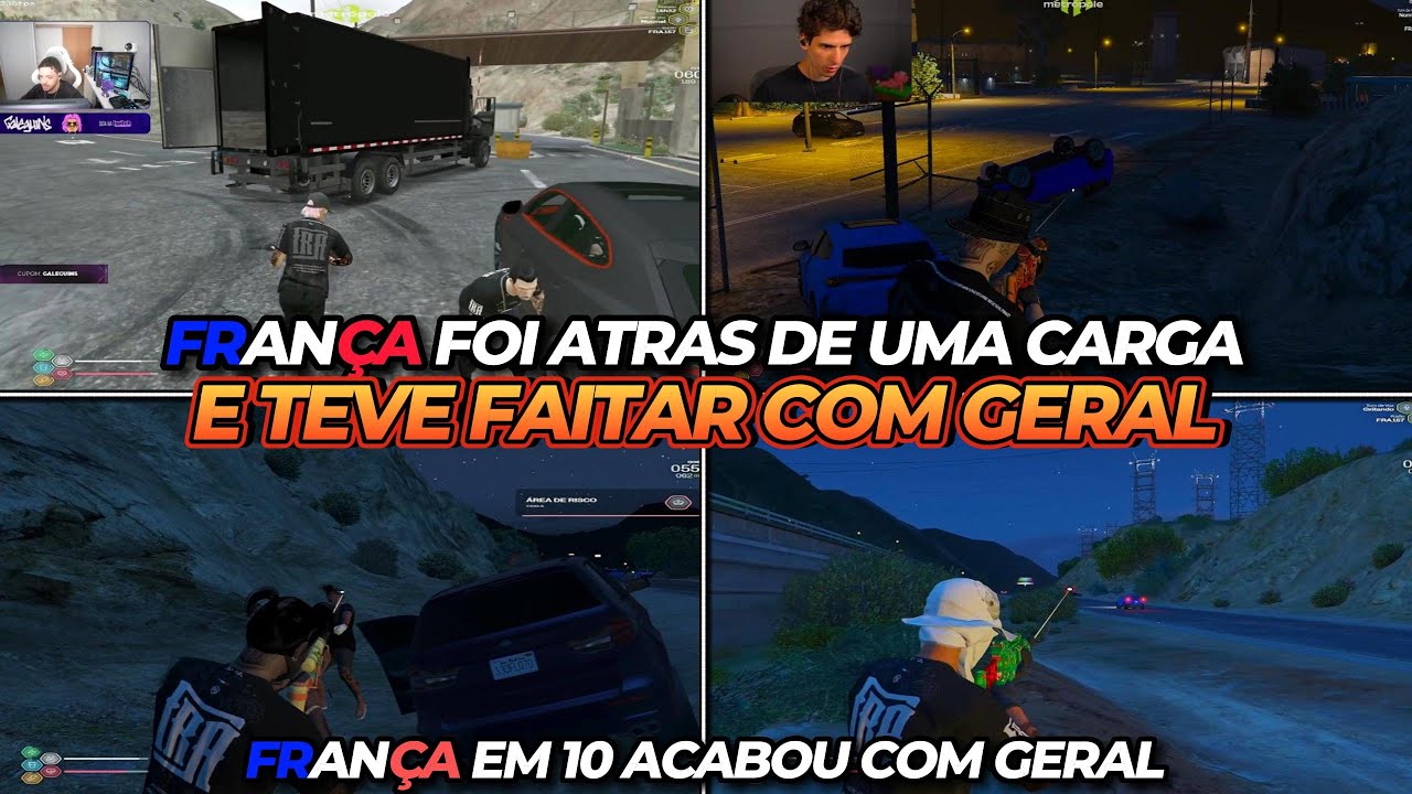 FRANÇA EM 10 PEGOU A CARGA E CHAPOU GERAL