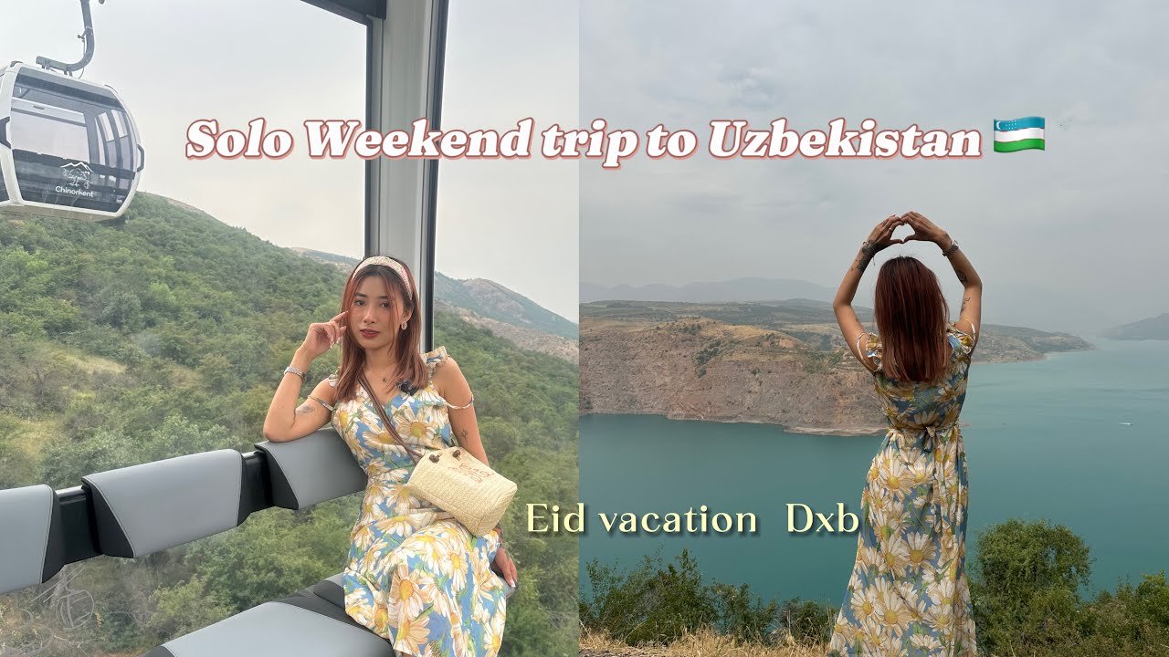 Solo weekend trip ✈️to Uzbekistan 🇺🇿/  part 1 /Eid vacation 🌳life updates