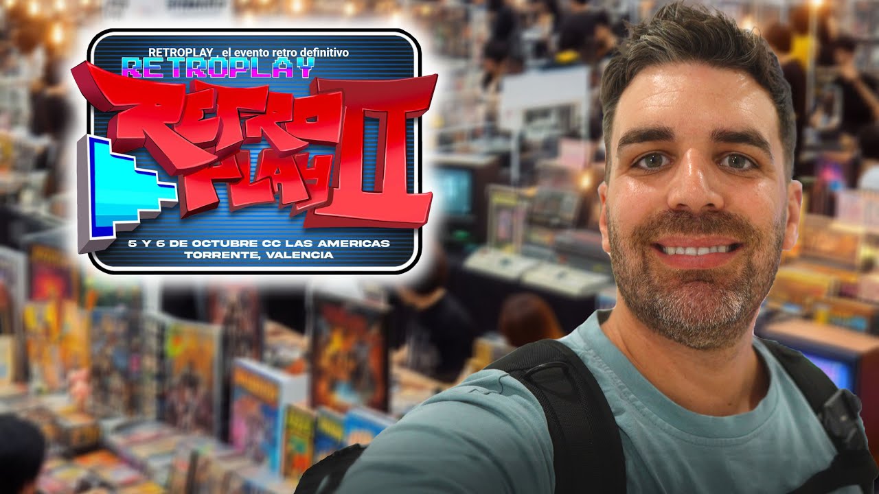 Mi evento de videojuegos favorito - RetroPlay 2024