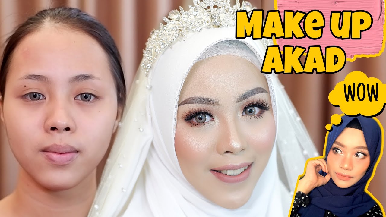 TUTORIAL MAKEUP AKAD TERBARU 2020!!! FLAWLESS | SIMPLE | MUDAH