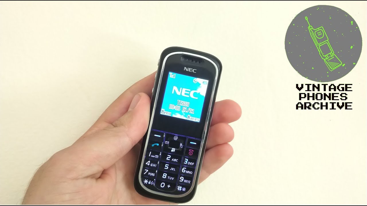 NEC E122 Mobile phone menu browse, ringtones, games, wallpapers