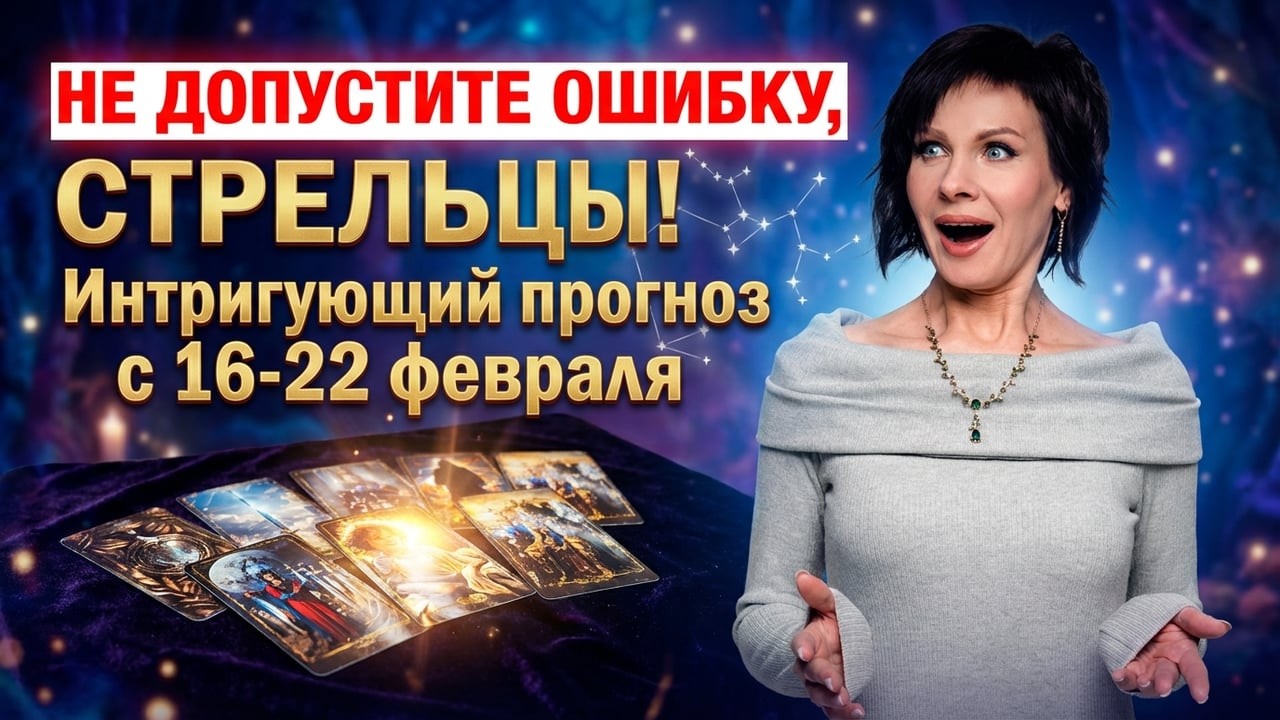 Не Допустите ,Ошибку ,Стрельцы! Интригующий прогноз с 16-22 февраля 2026
