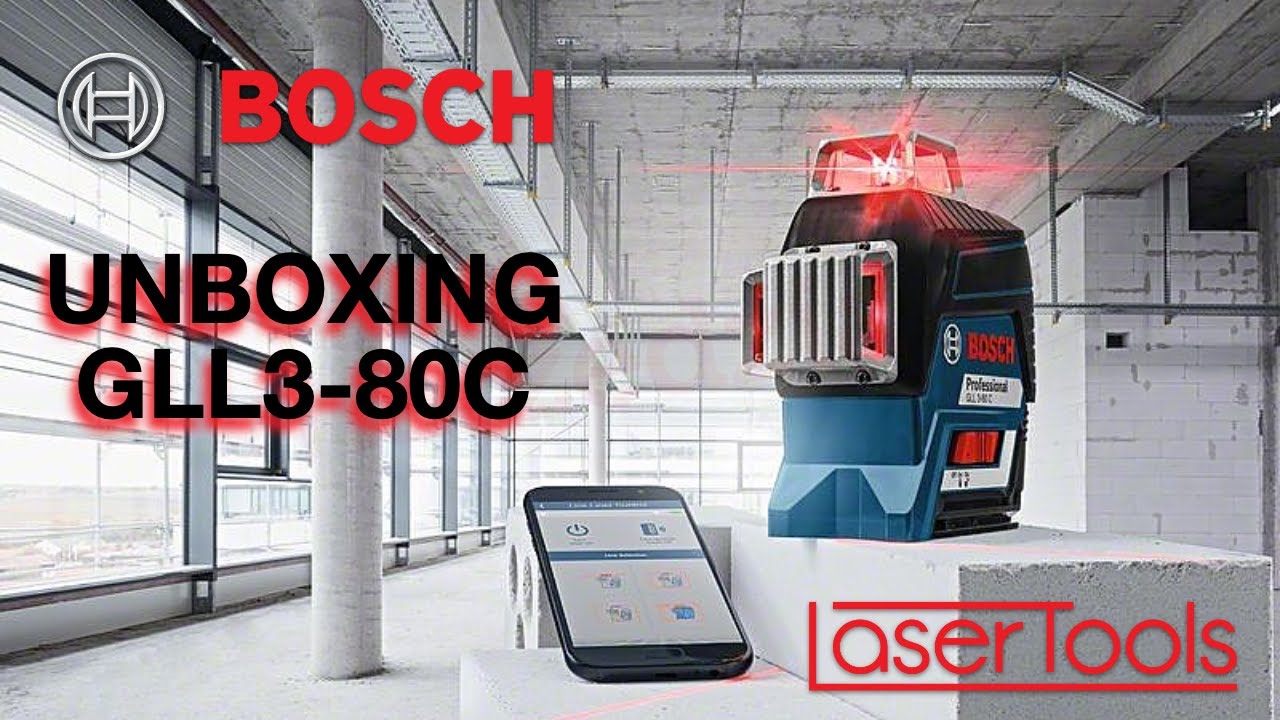 U:6 Co w zestawie z laserem Bosch GLL3-80C? - UNBOXING