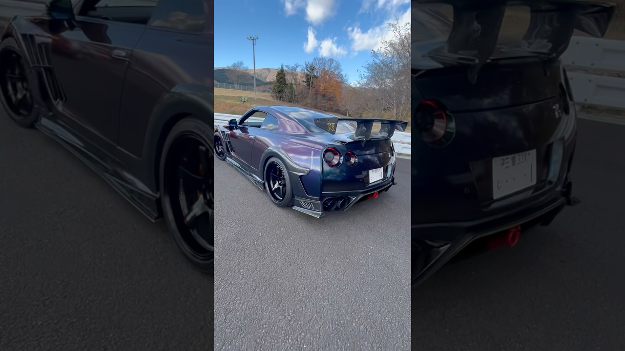 このマジョーラのGTRのサウンドが気持ちよすぎる#gtr #r35 #jdm