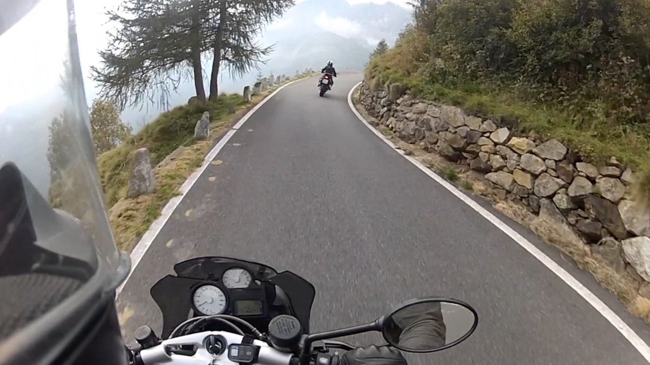 Gaviapass mit der BMW K1300R (Ponte di Legno -  Passhöhe)